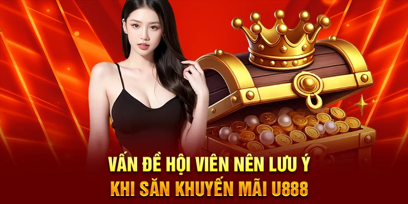 Vấn đề hội viên nên lưu ý khi săn khuyến mãi U888